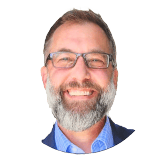 Blue White Simple Professional Recruitment LinkedIn Profile Picture