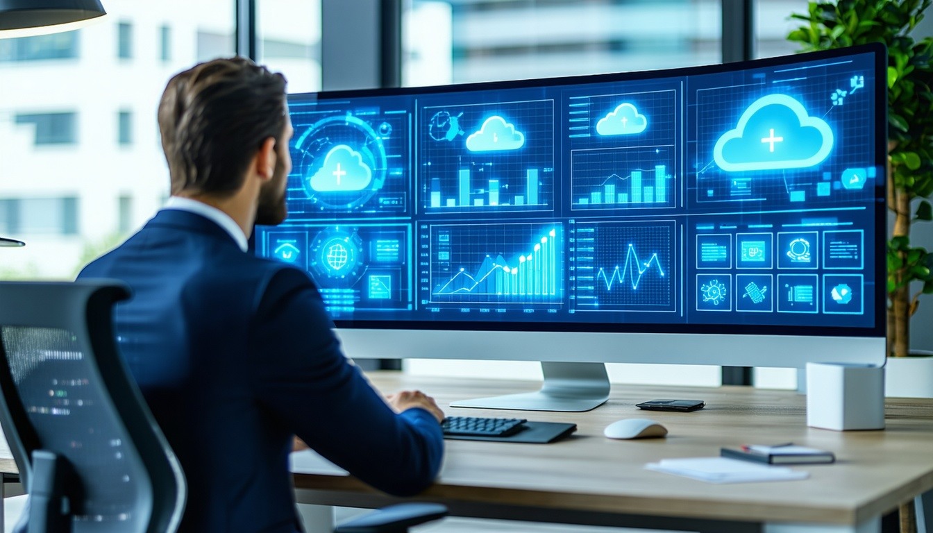 Executive Leading Cloud Migration for Business Growth